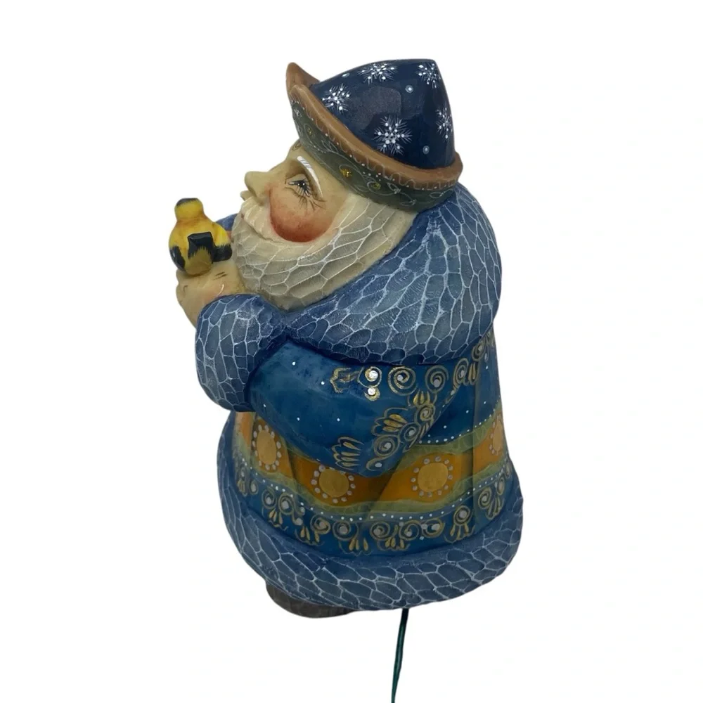 G. DeBrekht 2004 Winter Serenade Santa Bird Lovers Series #51803 Figure 442/1200